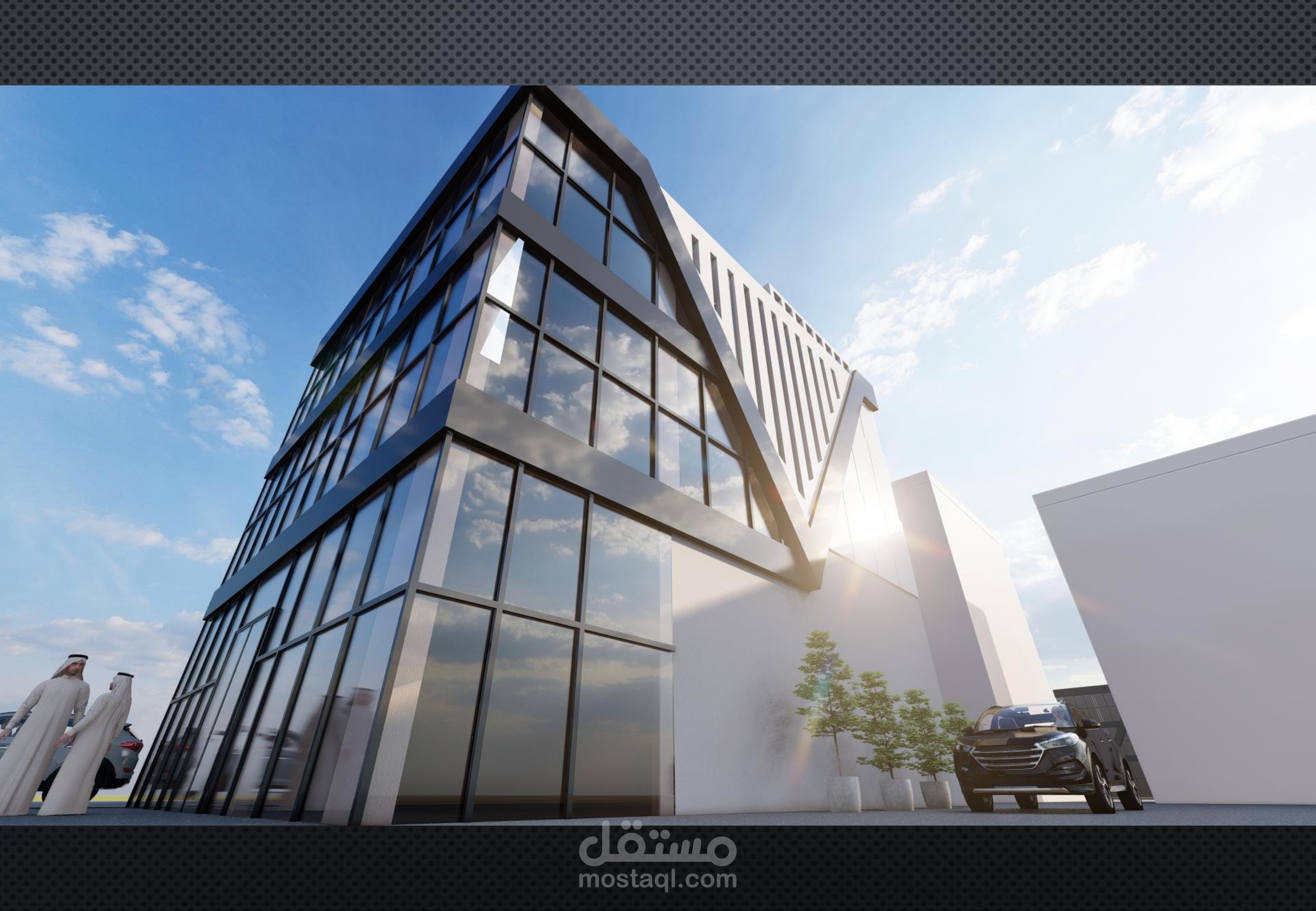 تصميم خارجي ألترا  مودرن-  بمدينة الرياض