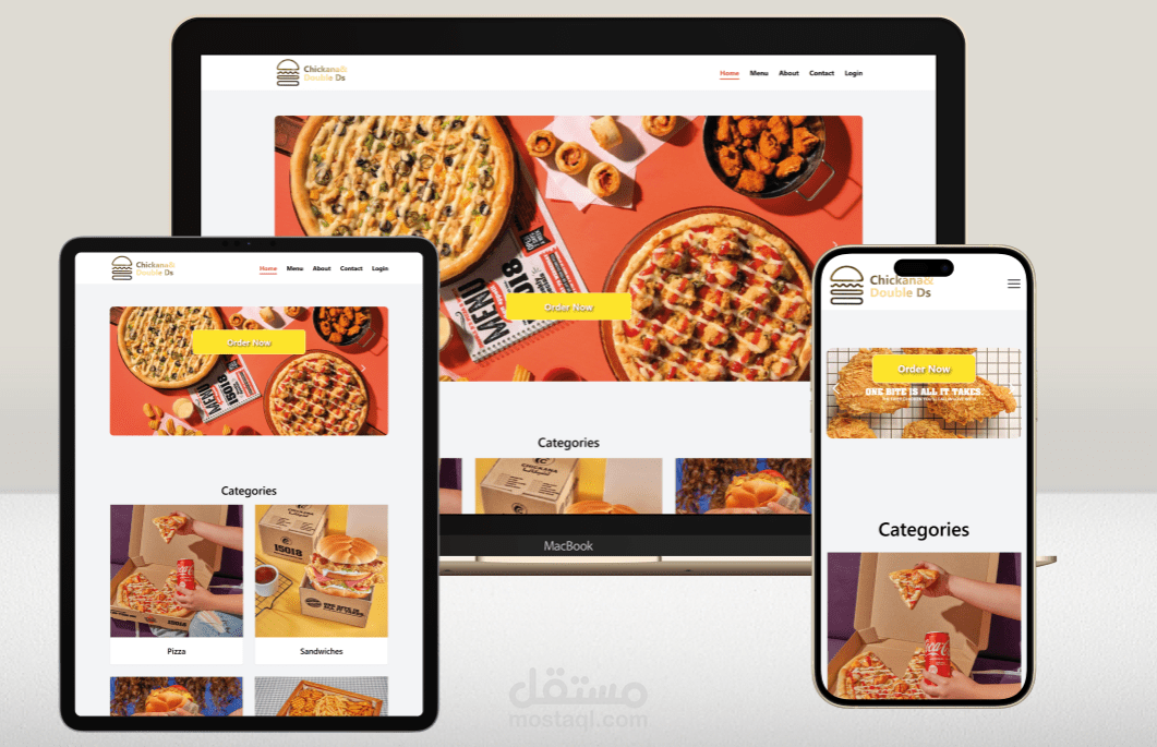 Chickana ds restaurant web app