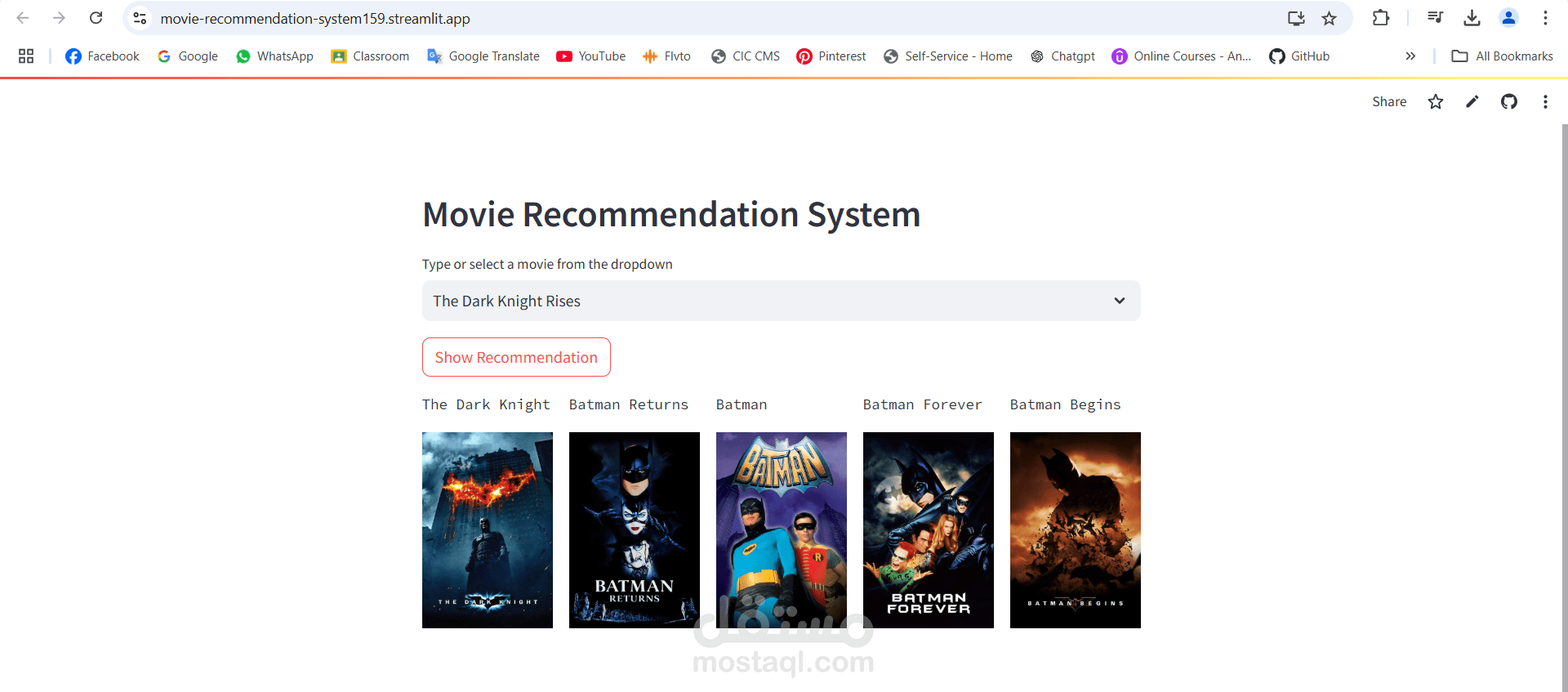 Movie Recommendation System