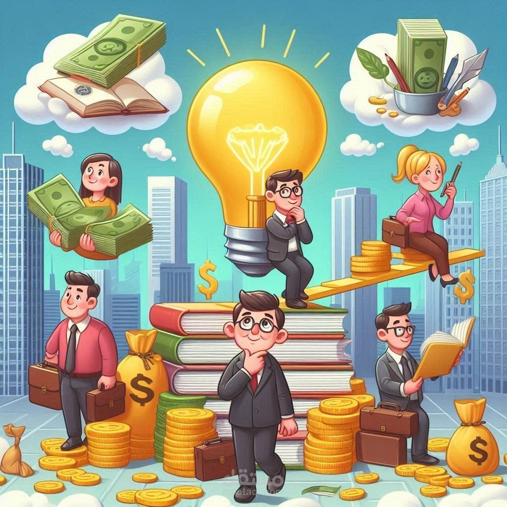 ملخص احترافي لكتاب فكر وازداد ثراء