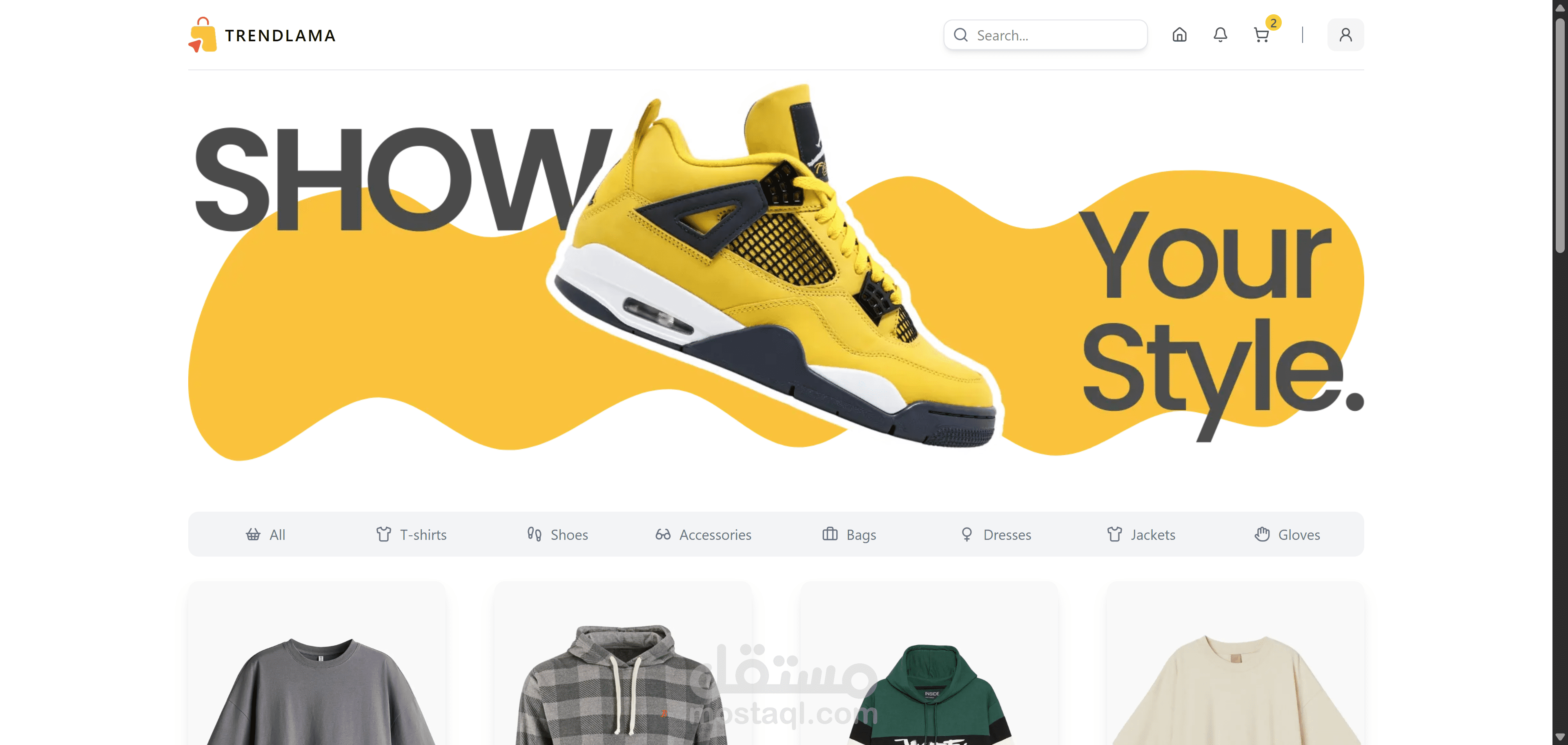 تصميم وتطوير متجر إلكتروني احترافي باستخدام Next.js
