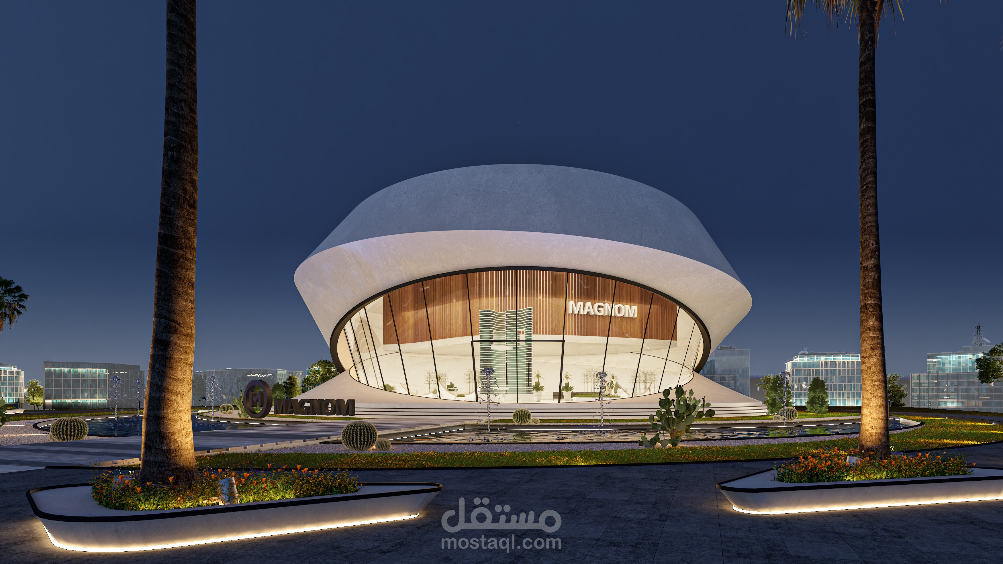 معرض لمطور عقاري