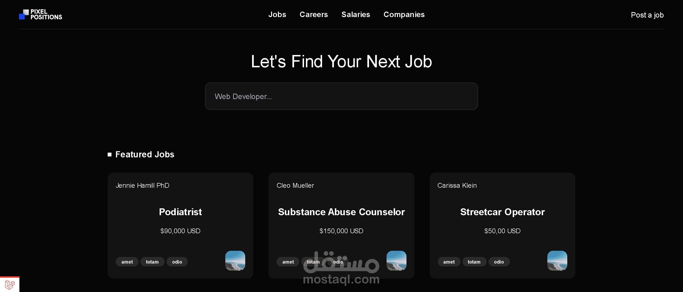 job-board project