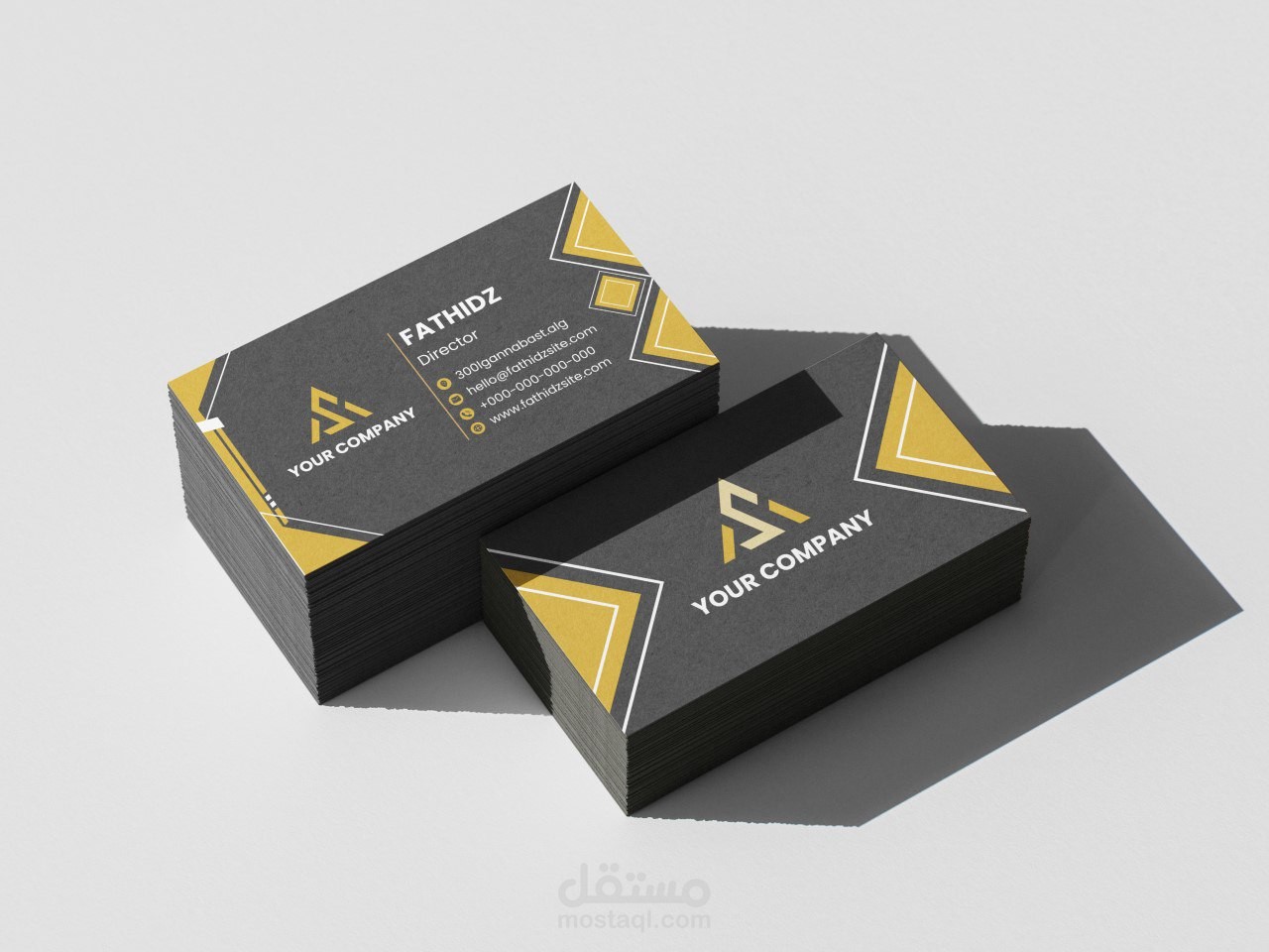 تصميم بطاقة أعمال -بيزنس كارد