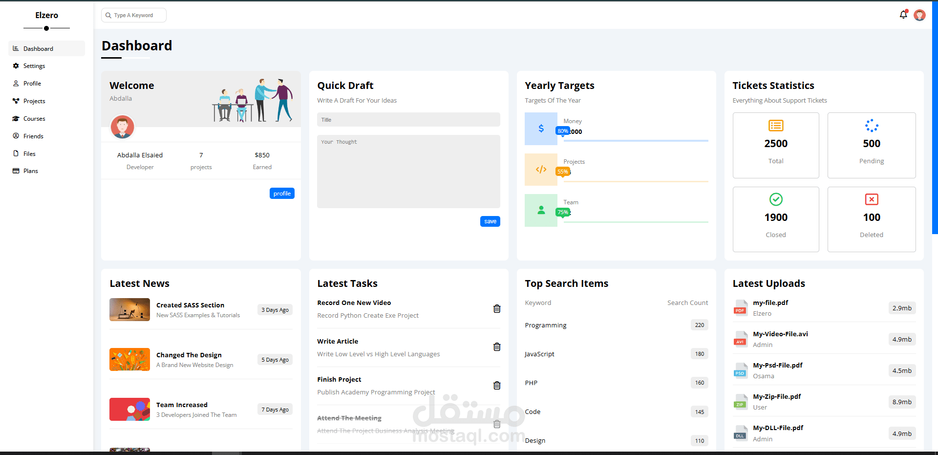 Modern Service-Oriented Website Template