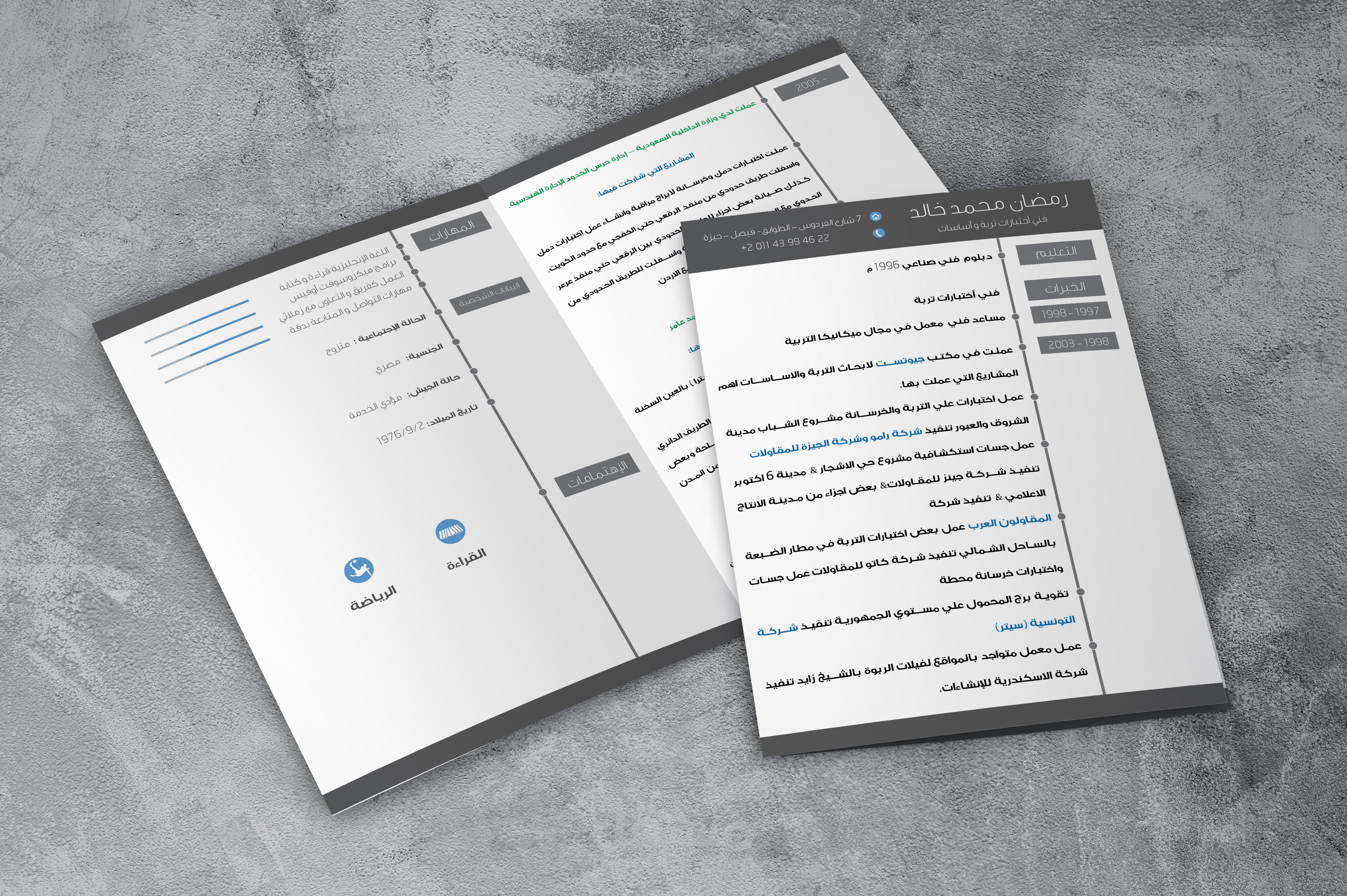 c.v mr. Ramdan Mohamed Khaled