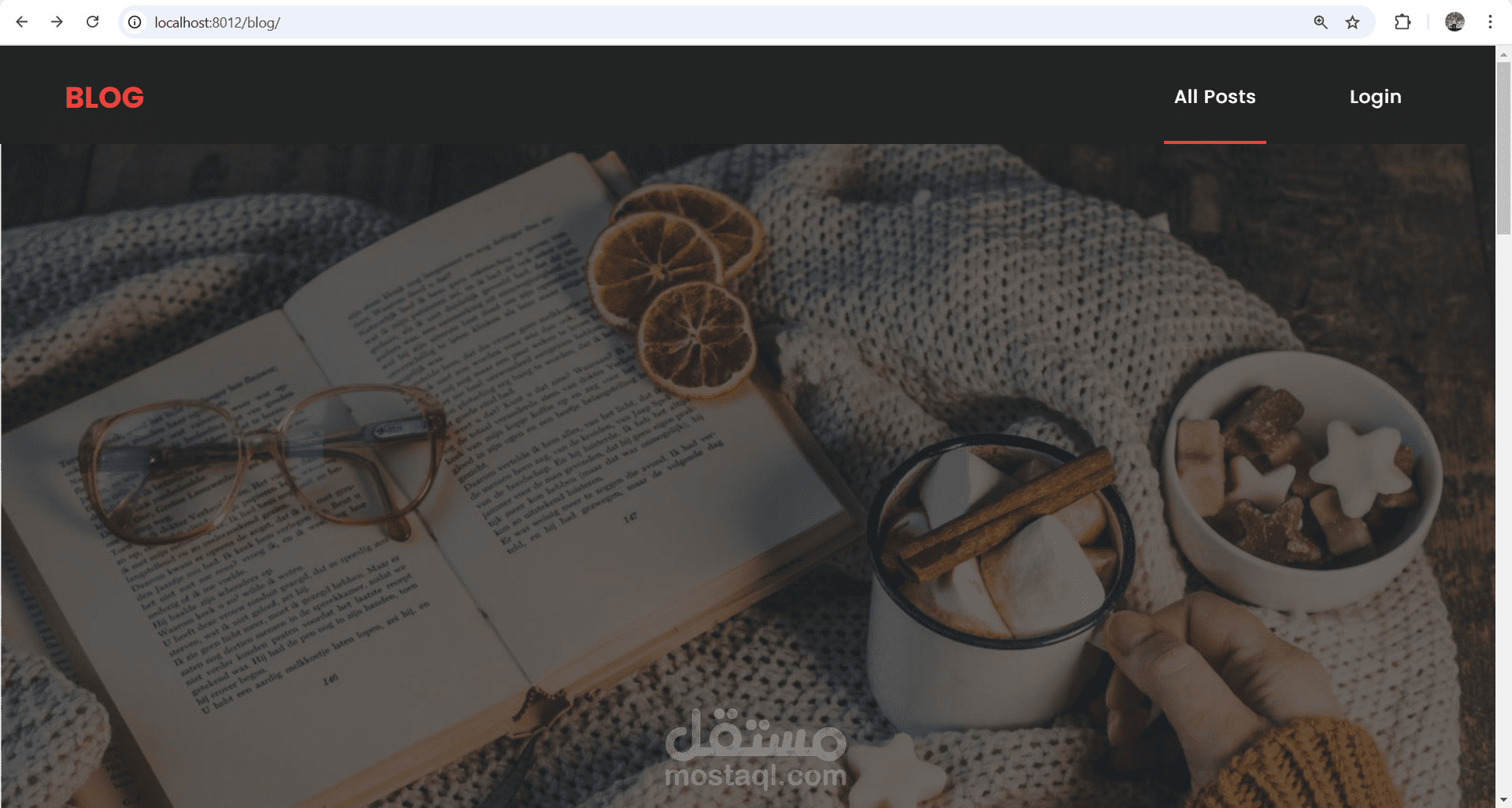 blog website