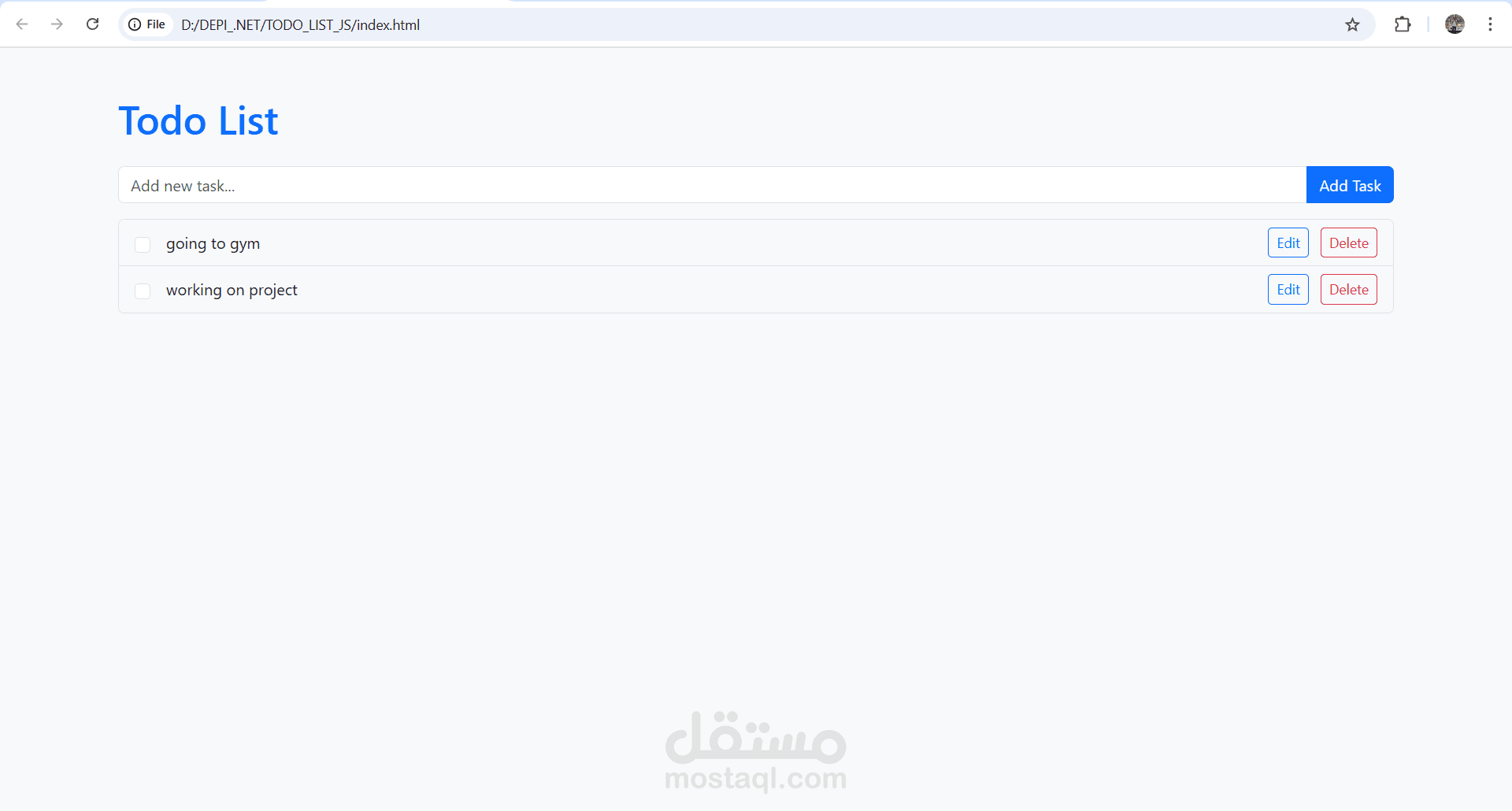 to do list website