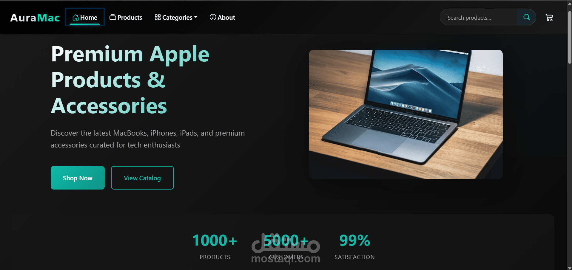 AuraMac – Final Project with Angular