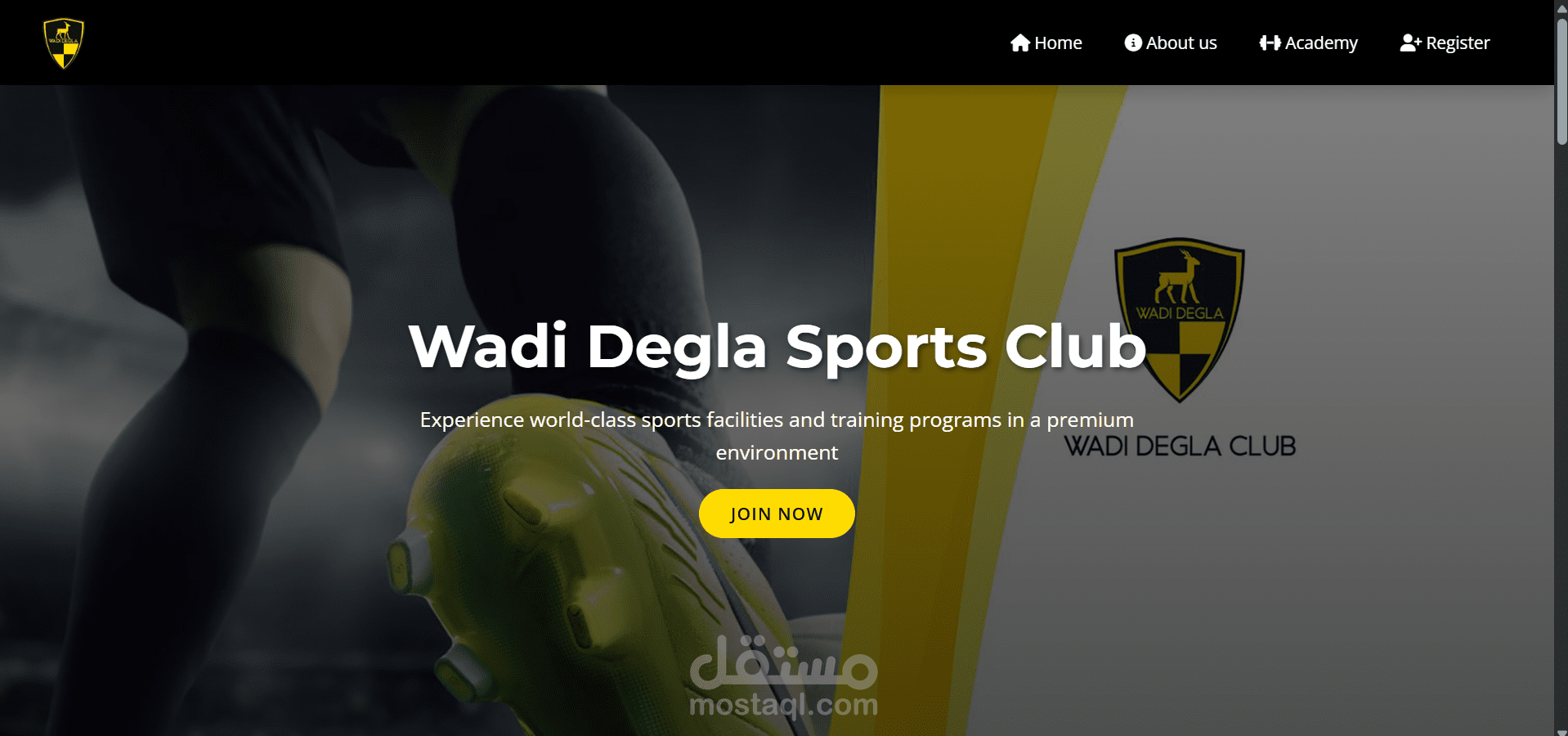 Wadi Degla – Static Website