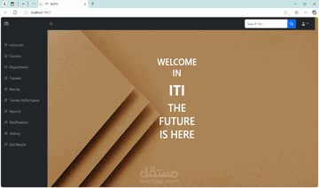 تطوير مواقع ويب كاملة FRONTEND -BackEnd
