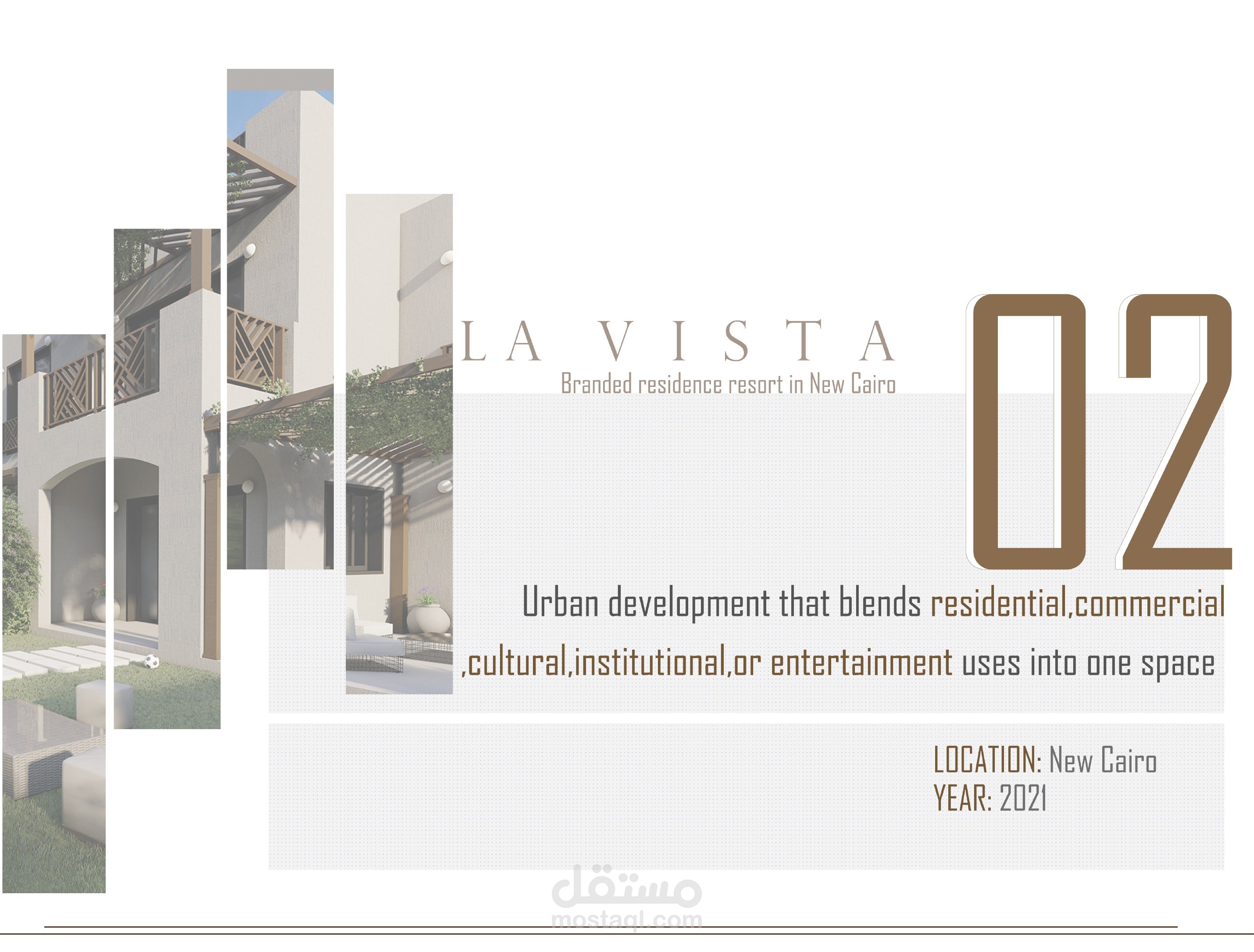 منتجع سكني فاخر في القاهرة الجديدة