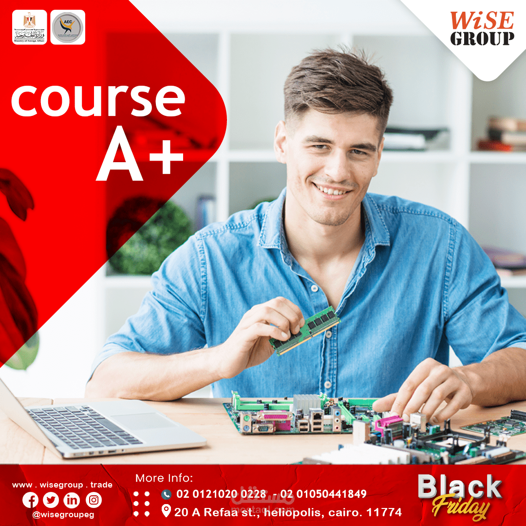 social media post for course