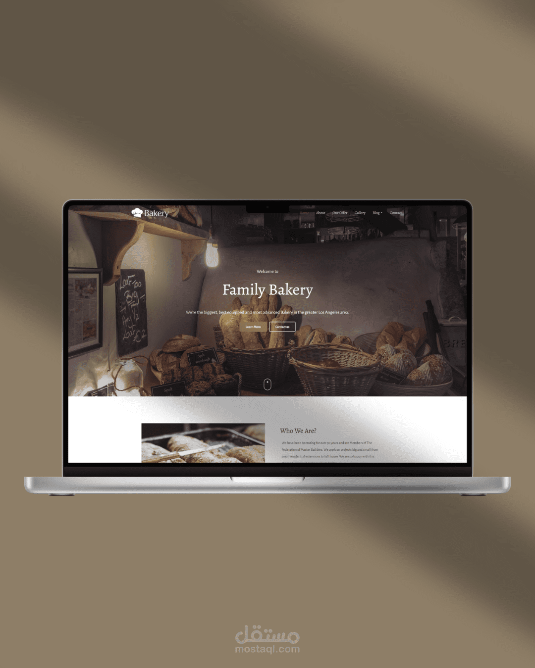 Bakery Website