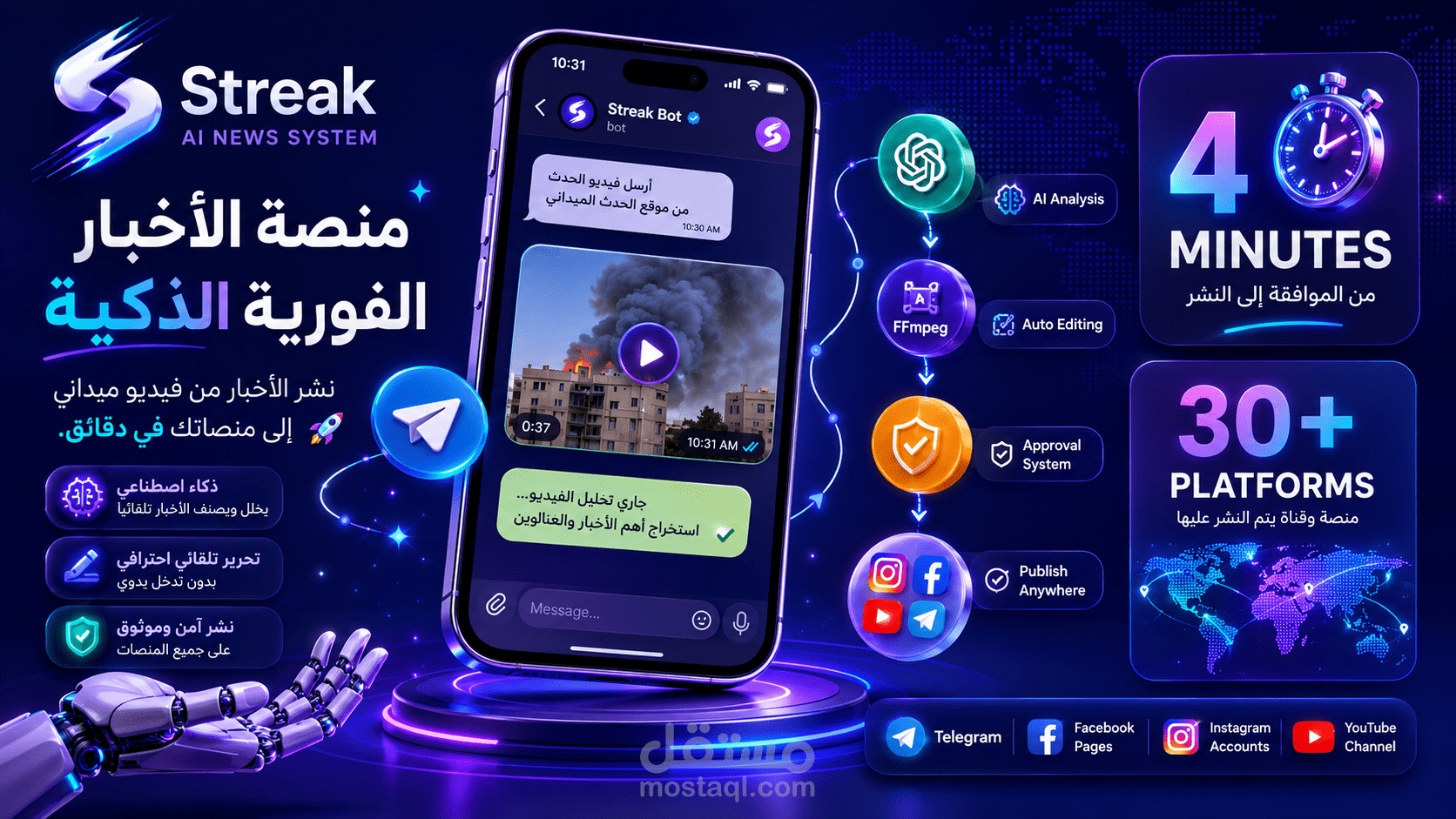 منصة ستريك الاخبراية