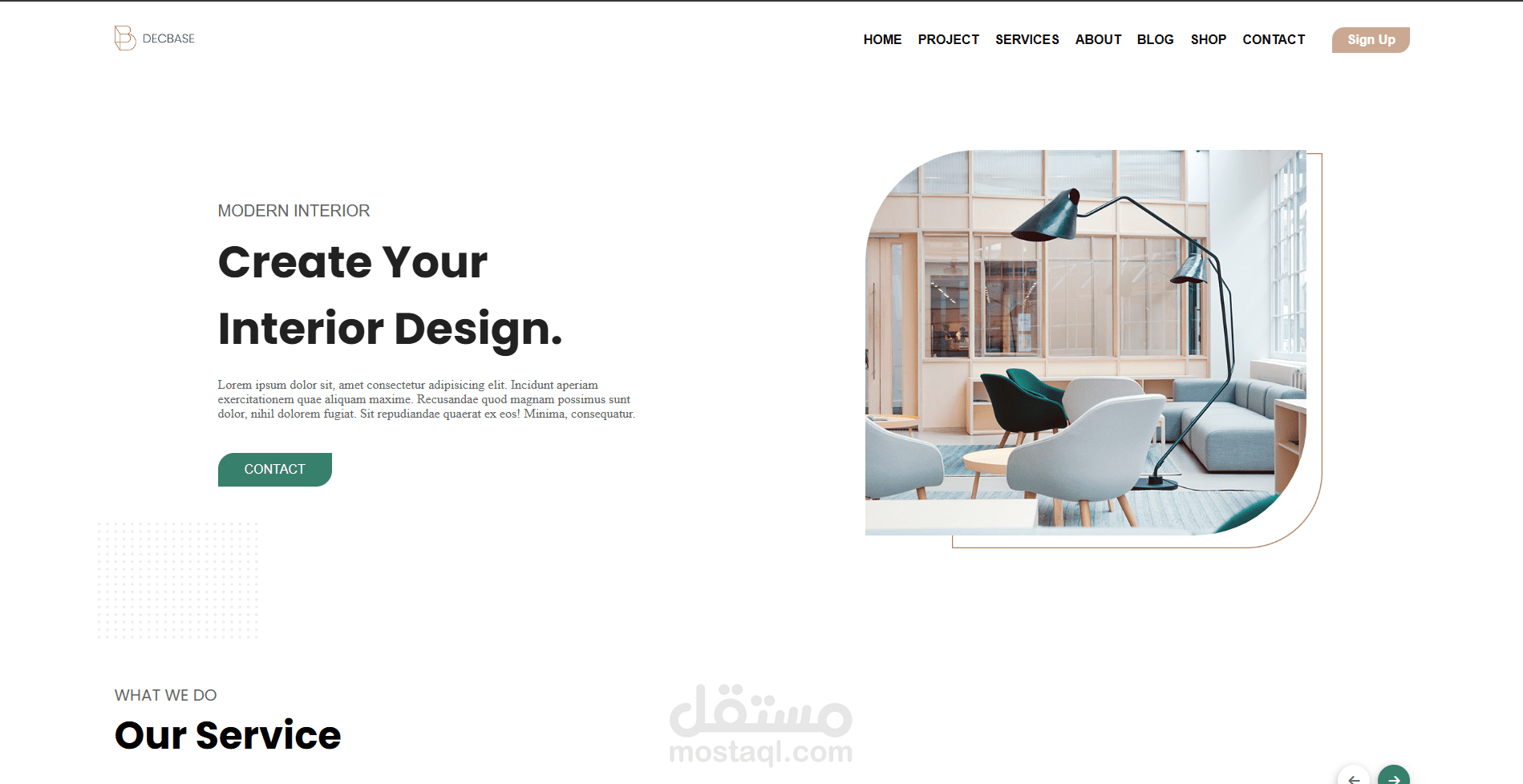 home decor website