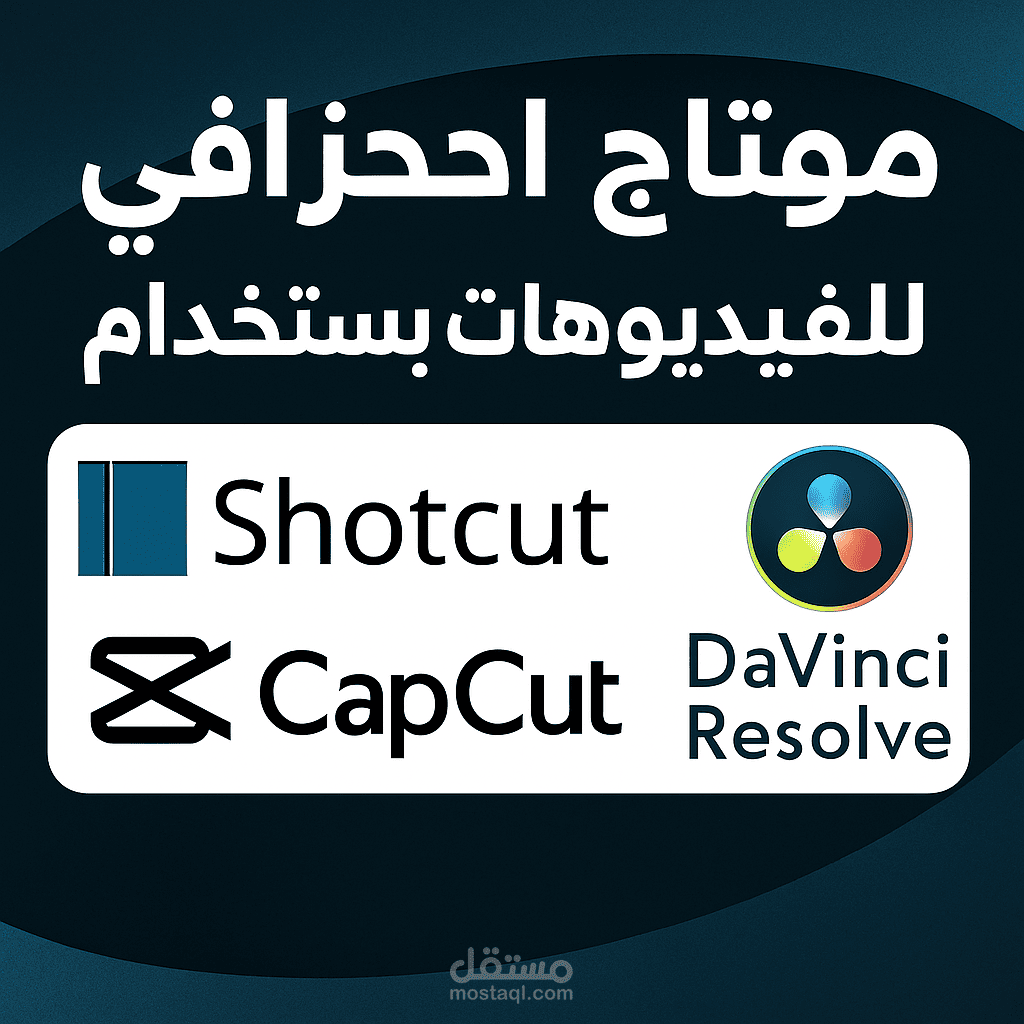مونتاج فيديو احترافي بجودة عالية | Shotcut - CapCut - DaVinci Resolve