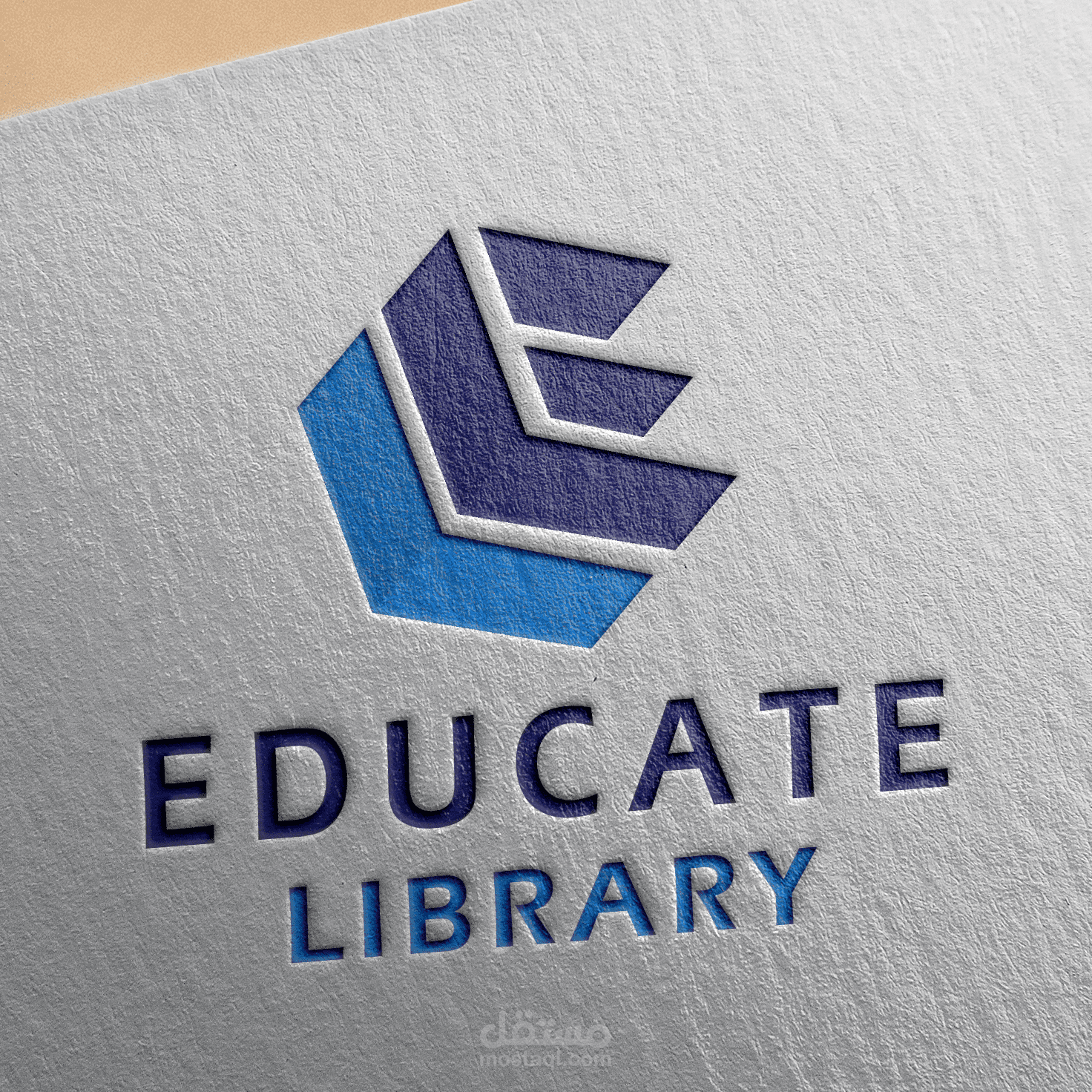 تصميم شعار لمكتبة "Educate Library"