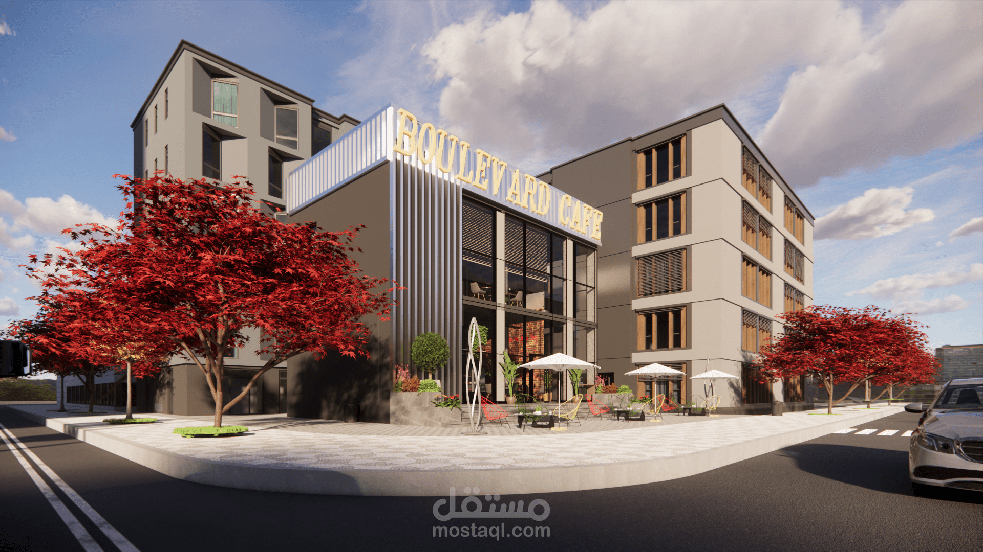 تصميم مطعم عصري