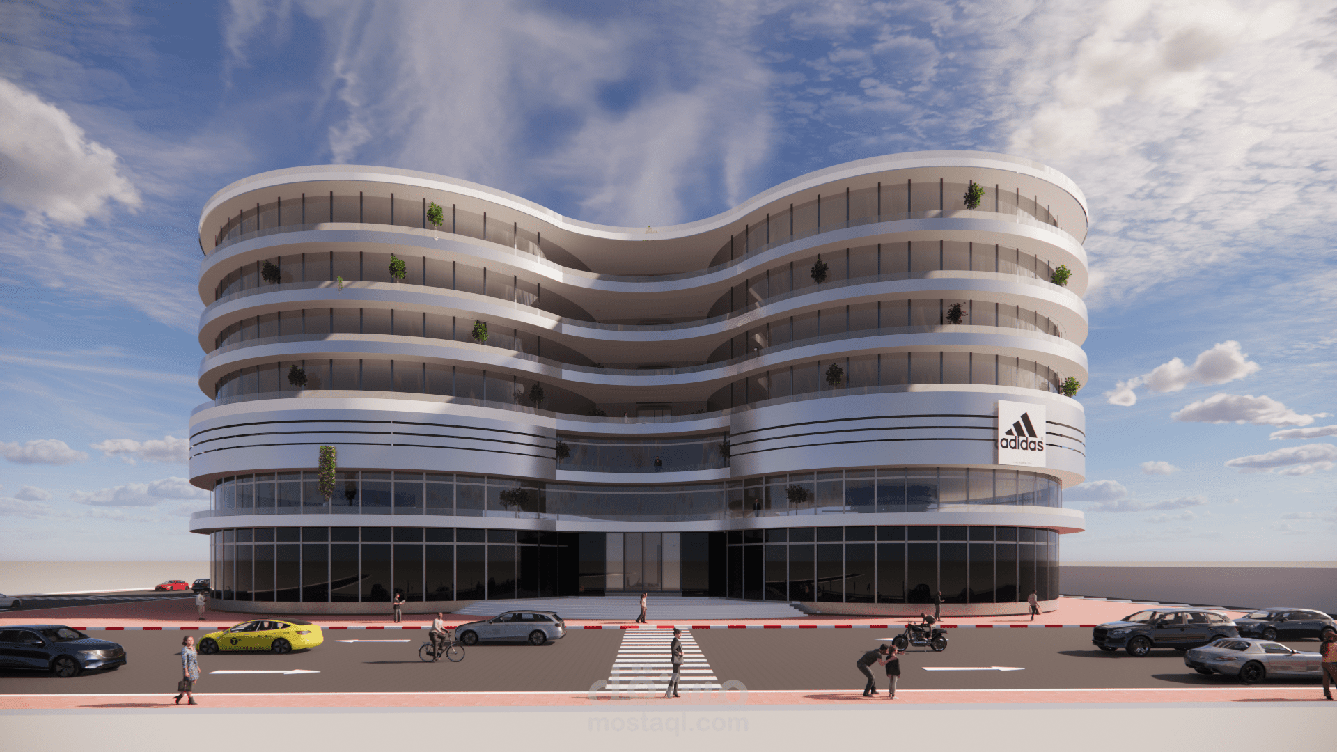 تصميم مركز تجاري