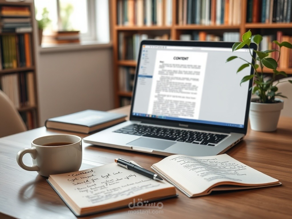 كتابة محتوى عربي إبداعي وجذّاب للمواقع والمدونات ووسائل التواصل