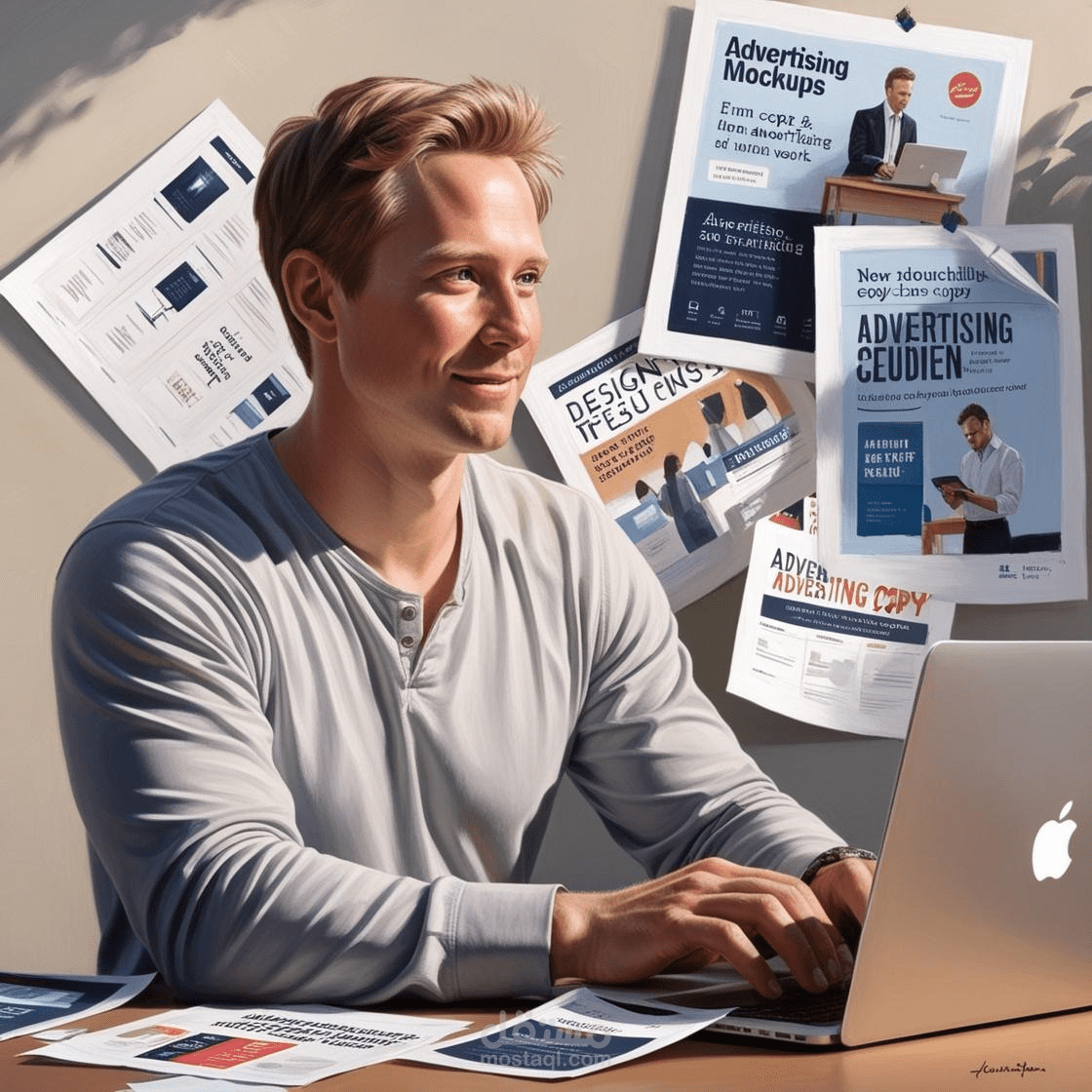 حملة إعلانية لعلامة تجارية (Social Media Campaign)