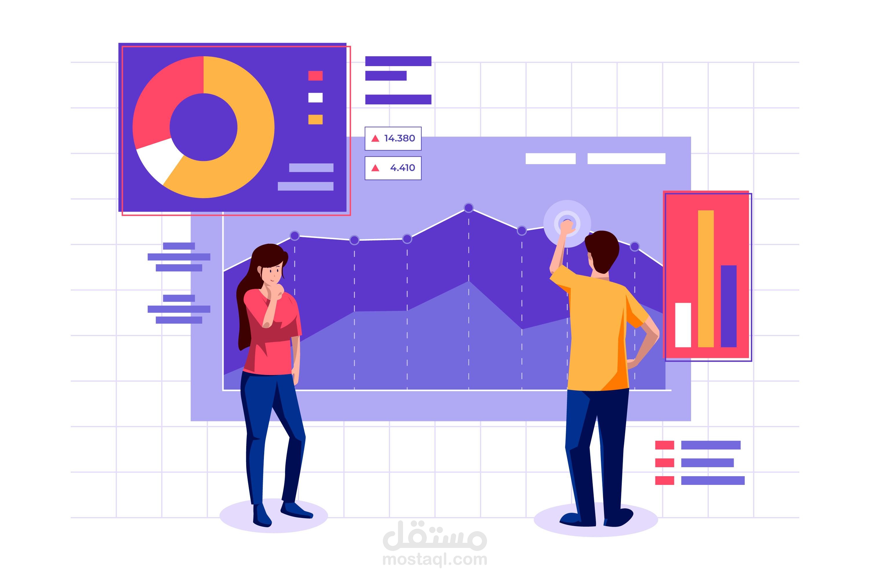 مشروع HR Dashboard باستخدام Microsoft Excel