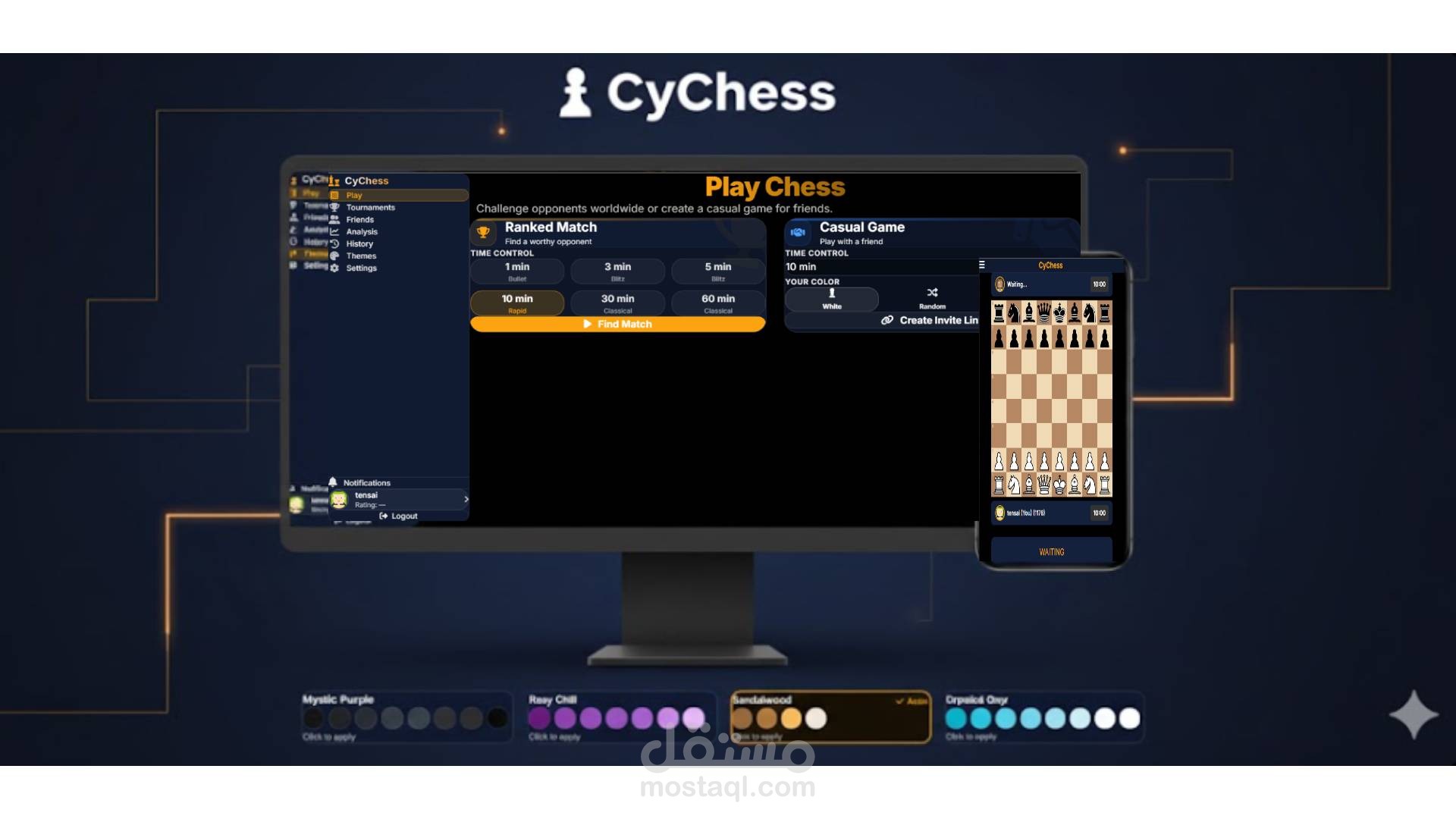cychess - chess platform