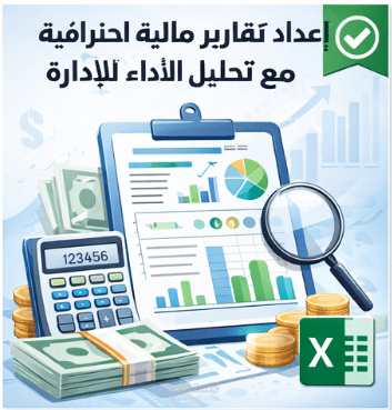 إعداد تقارير مالية احترافية مع تحليل الأداء للإدارة