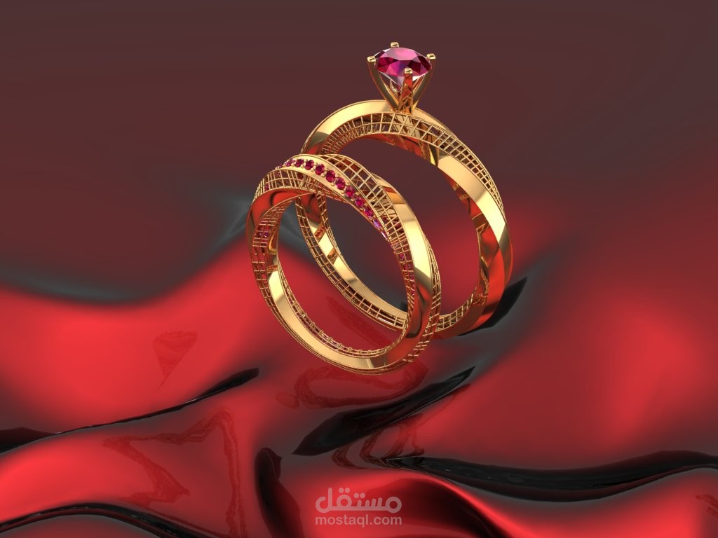 تصميم مجوهرات و قوالب جاهزة للطباعة ببرنامج Matrix 9