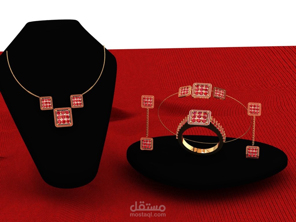تصميم مجوهرات و قوالب جاهزة للطباعة من خواتم و اقراط