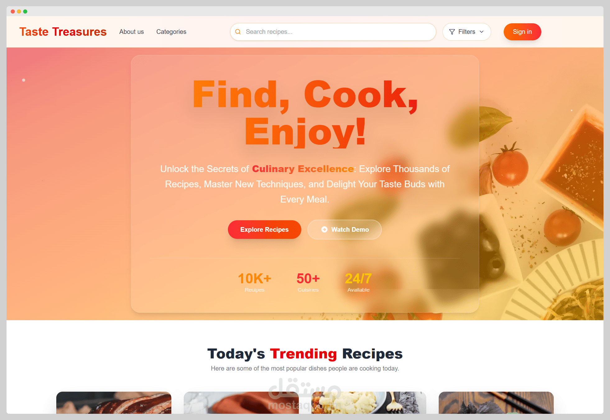 Taste Treasures