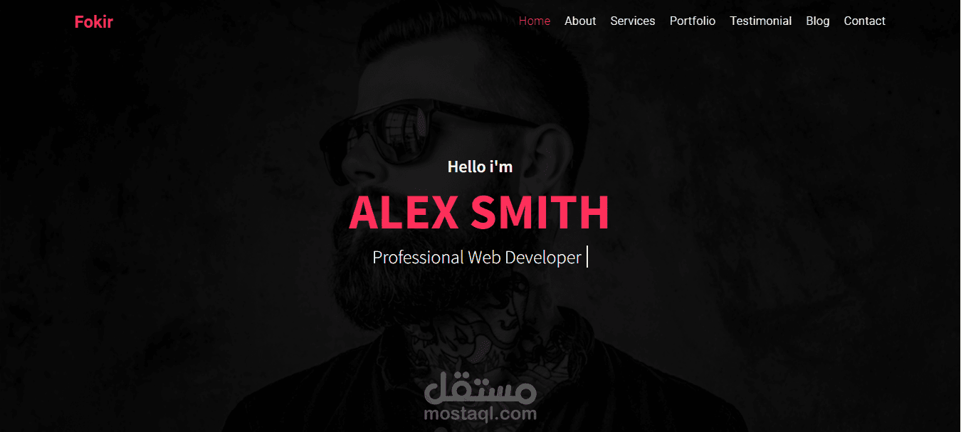 Personal Portfolio Template