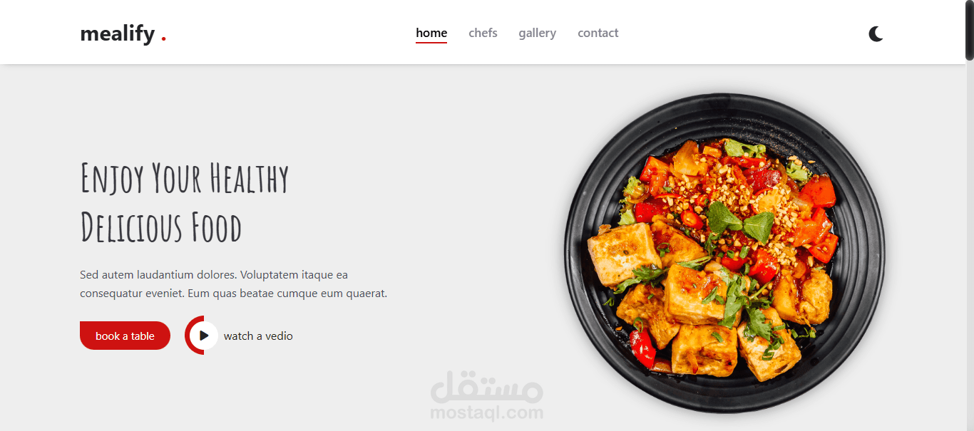 Responsive Restaurant Website