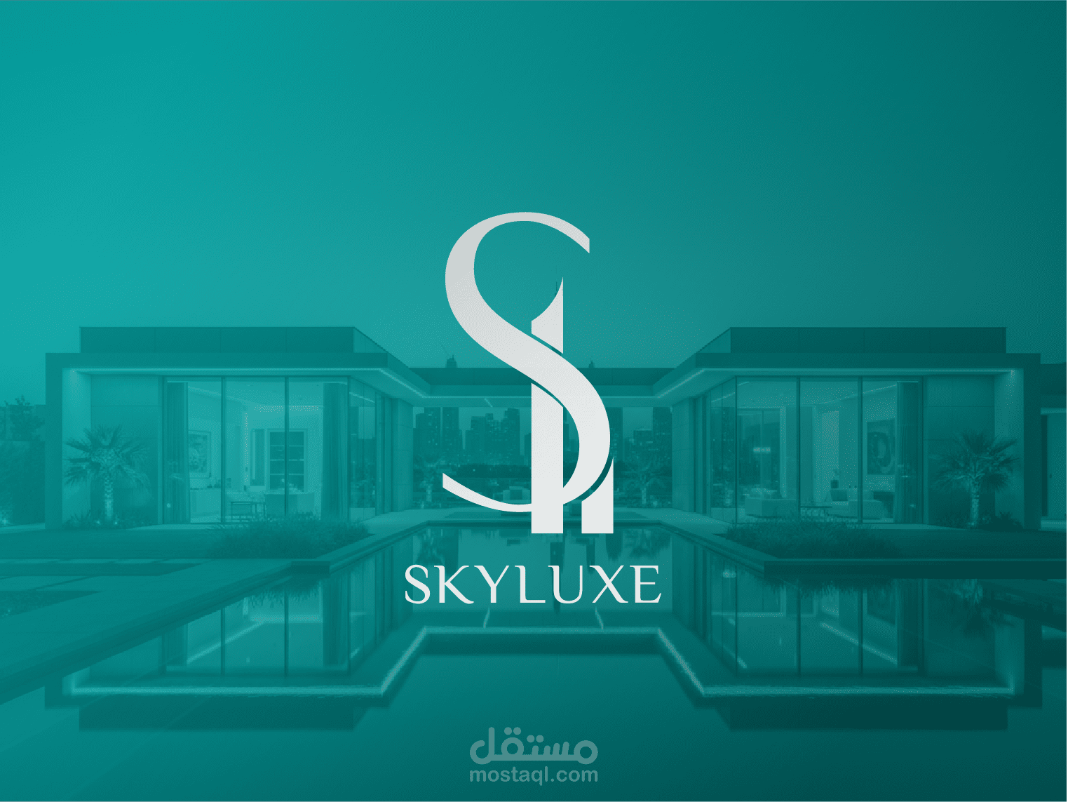 SKYLUXE : هوية بصرية لشركة عقارية