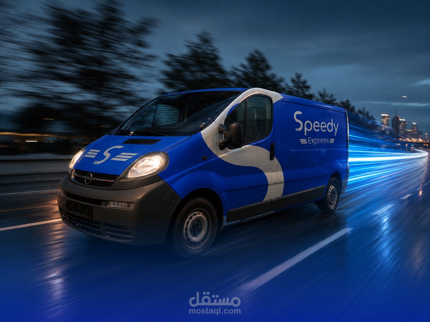 Speedy : هوية بصرية كاملة لشركة توصيل