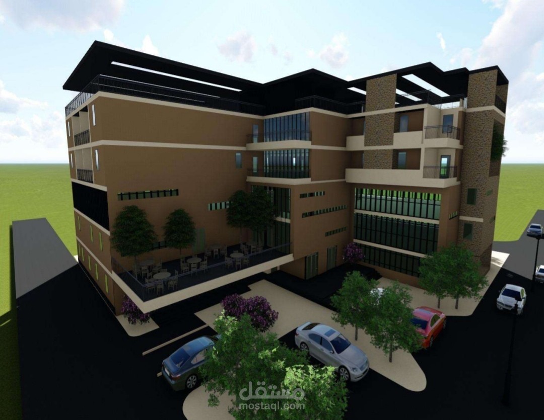 Mixed-use building