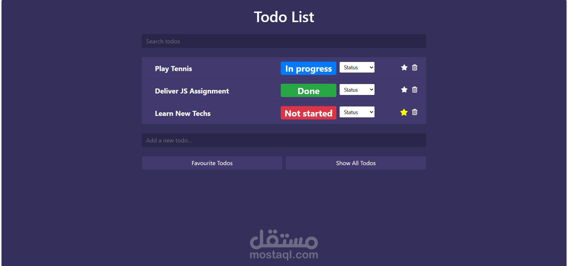 Todo List