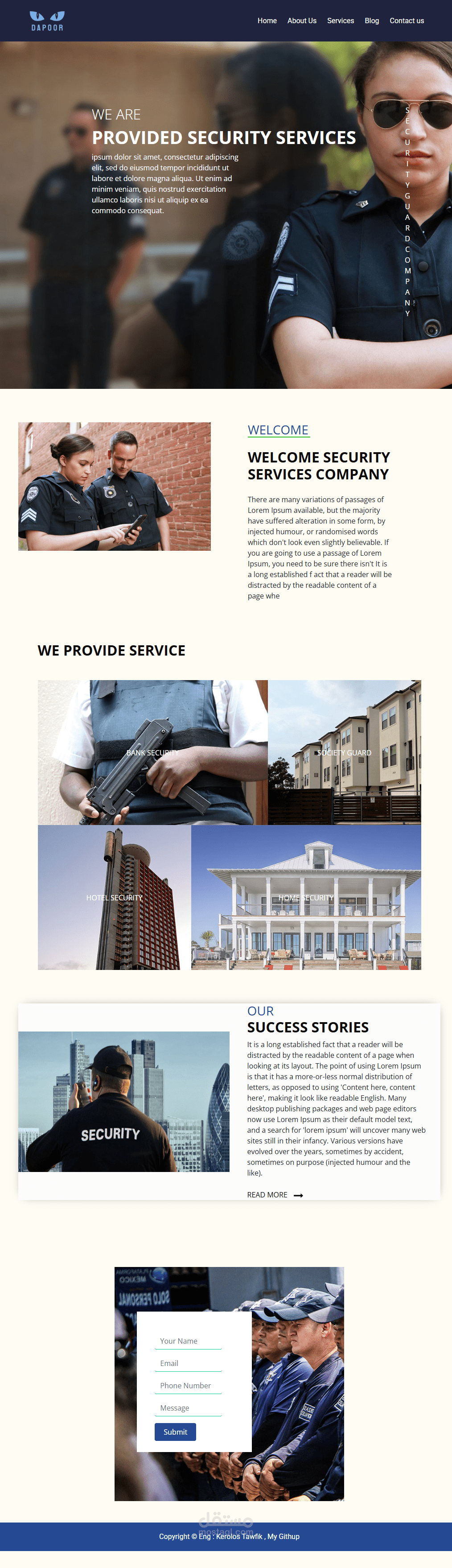 شركه حمايه وامان Dapoor