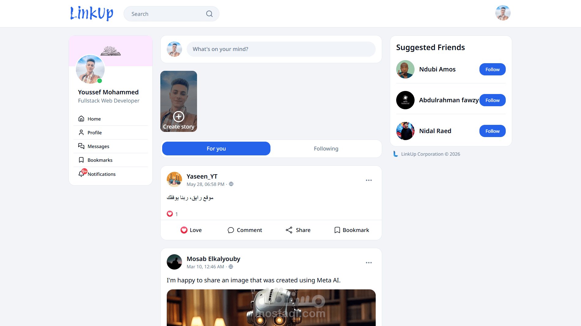 Linkup | Social media platform