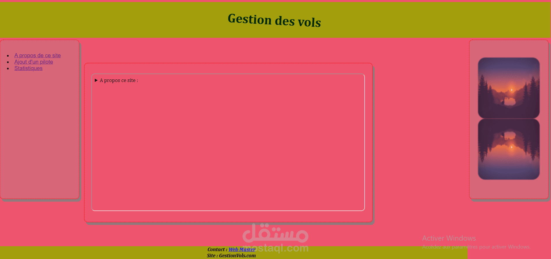 Gestion de vols