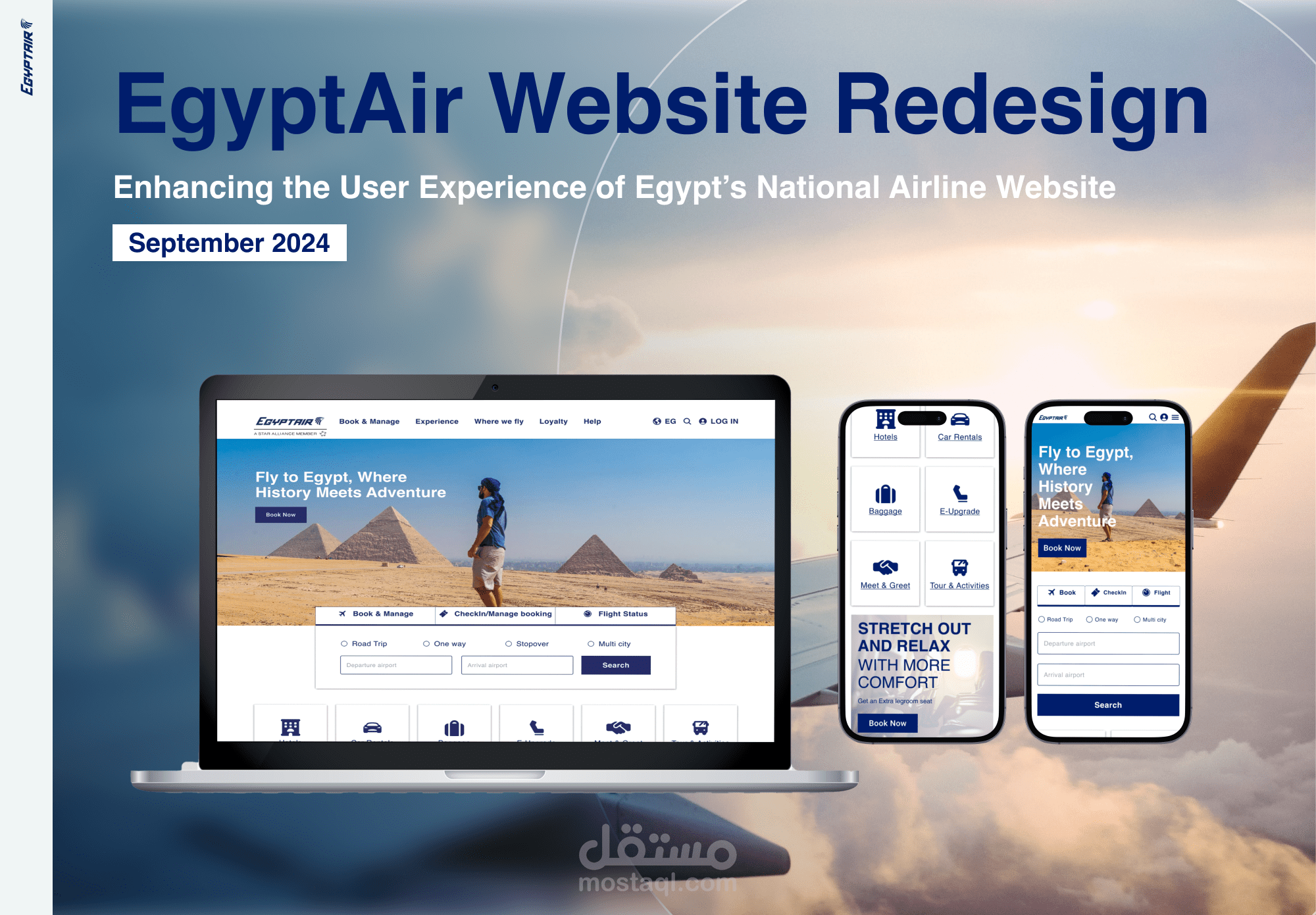 EgyptAir Website Redesign