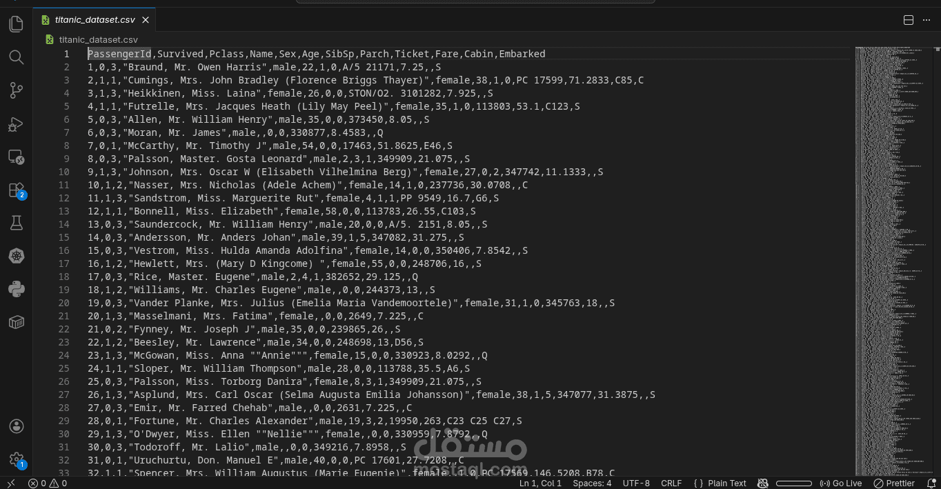 تنظيف ومعالجة البيانات (Data Cleaning & Preprocessing) باستخدام Python