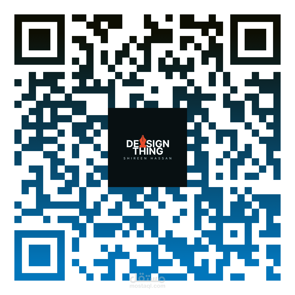 تصميم QR code