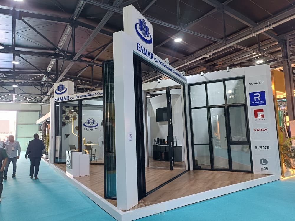 Libya Build Exhibition 2026 – Design & Execution of a Premium Aluminum Exhibition Stand