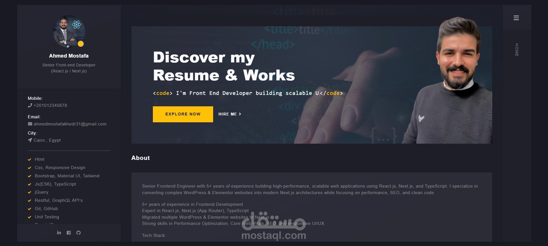 معرض اعمالي