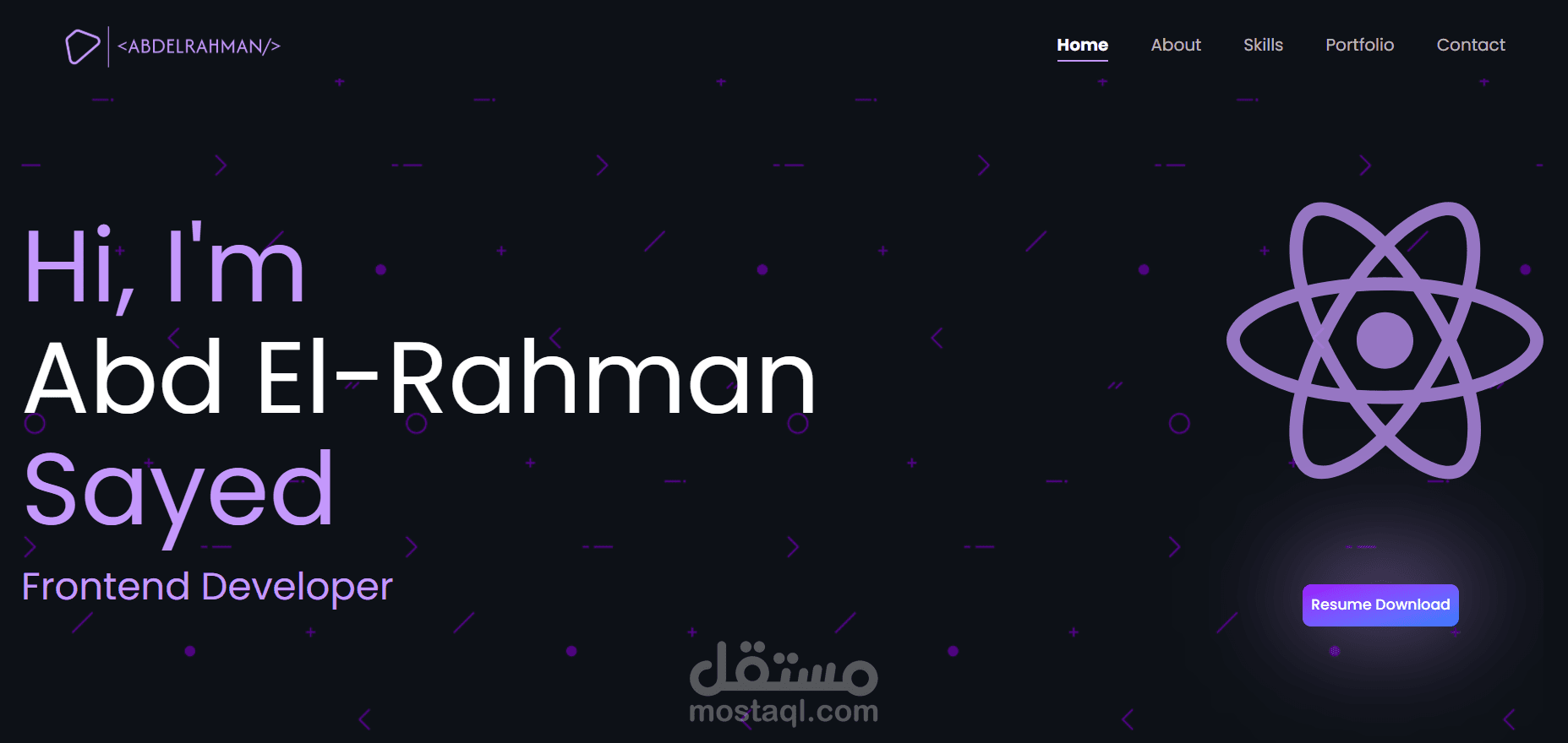 Abdelrahman Portfolio