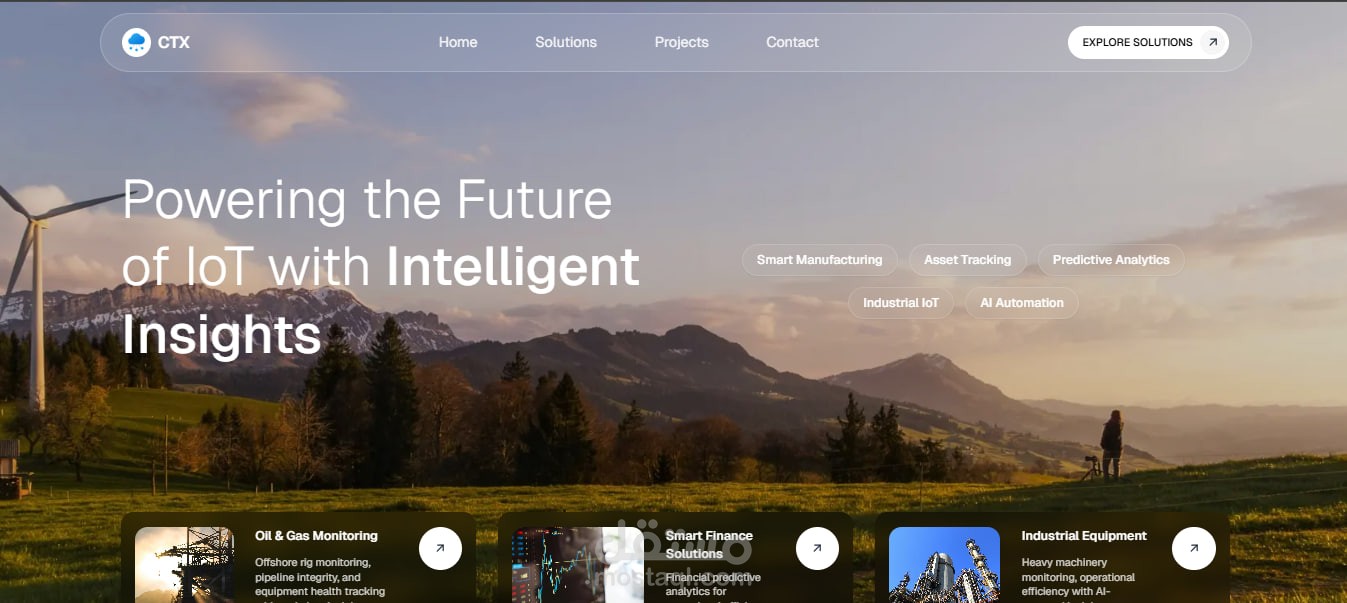 Full-Stack web page موقع الكتروني