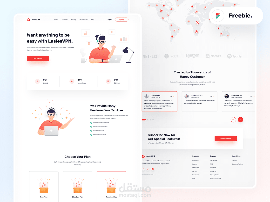 Vpn landing page