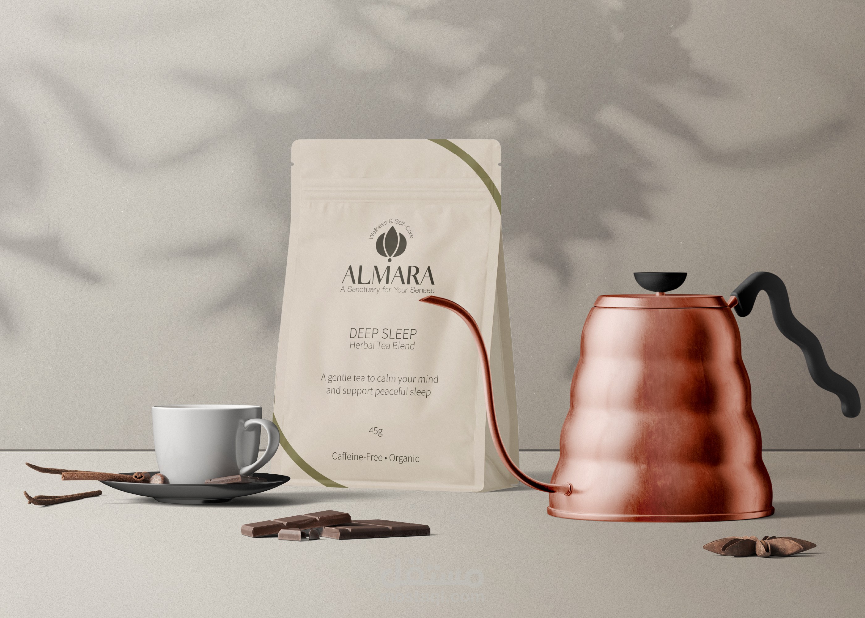 لوجو و هوية لبراند عناية ذاتية